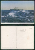 BARCOS SHIP BATEAU PAQUEBOT STEAMER [ BARCOS # 05017 ] - NAZI SHIP CONTRATORPEDEIRO 1939-1945 WW2 - Guerra