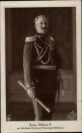 CPA Kaiser Wilhelm II., 25. Regierungsjubiläum 1913, Marschallstab, Uniform - Royal Families