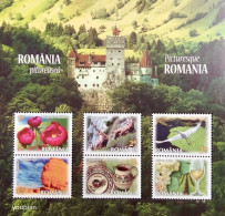 Romania 2023, Picturesque Romania, MNH S/S - Unused Stamps