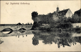 CPA Grillenburg Tharandt Sachsen, Königliches Jagdschloss Grillenburg - Autres & Non Classés