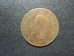 FRANCE : 5 CENTIMES  1855 W Chien     F.116 / G.152 / 777.1     TTB - 5 Centimes