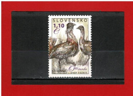 SLOVAQUIE - 2011 - N° 585 -  NEUF** - CONSERVATION DE LA NATURE - FAUNE - OISEAU - Y & T - COTE : 3.50 Euros - Unused Stamps