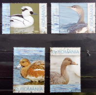 Romania 2024, Winter Waterfowl, MNH Stamps Set - Unused Stamps