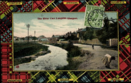 Passepartout CPA Glasgow Schottland, River Cart Langside - Autres & Non Classés