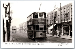L.T. Tram No. 394 @ Thornton Heath - Pamlin M28 - Bus & Autocars