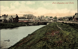 CPA Fort Augustus Schottland, Schleusen - Autres & Non Classés