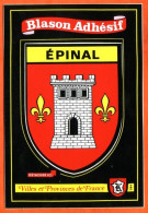 Carte Blason Adhésif Autocollant EPINAL 88 Vosges Villes Provinces De France  TBE - Epinal