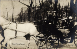 CPA Kronprinzessin Cecilie Von Prusse In Einer Kutsche, 1906 - Royal Families