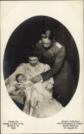 Passepartout CPA Kronprinz Wilhelm Von Preußen, Kronprinzessin Cecilie, Prince Wilhelm, 1906 - Autres & Non Classés
