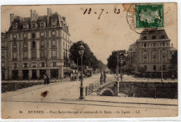 Rennes Pont St Georges Avenue De La Gare - Rennes