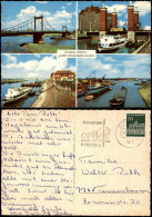 Ruhrort-Duisburg Mehrbild-AK Ruhrort-Hafen Größter Binnenhafen Europas 1968 - Duisburg