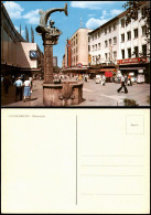 Ansichtskarte Duisburg Fußgängerzone Münzstraße Geschäfte 1975 - Duisburg