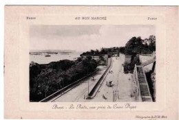 BREST - Carte Au Bon Marché - La Rade, Vue Prise Du Cours Dajot - Brest