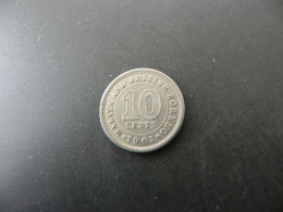 Malaya And British Borneo 10 Cents 1961 - Malaysie