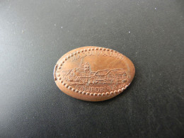 Jeton Token - Elongated Cent - USA - California Madonna Inn - Elongated Coins