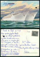 BARCOS SHIP BATEAU PAQUEBOT STEAMER [ BARCOS # 05022 ] - FLOTTA LAURO NAPOLI GENOVA ROMA SYDNEY - Paquebots