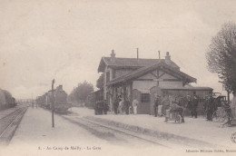 Cpa 10  Camp De Mailly La Gare - Andere & Zonder Classificatie