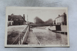 Chatillon Coligny, Le Canal Et Le Pont Du Puyrault, Loiret 45 - Chatillon Coligny