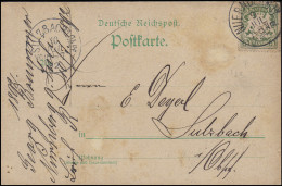 Bayern 5 Pf. Wappen EF Postkarte NÜRNBERG IV. - 9.7.92 Nach SULZBACH 10.7.92 - Otros & Sin Clasificación