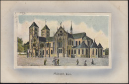 Ansichtskarte / Prägekarte Münster Dom 21.8.09 Nach Enschede - Ohne Zuordnung