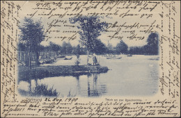 Ansichtskarte Dortmund - Teich An Der Buschmühle, Gelaufen 24.8.1900 - Ohne Zuordnung