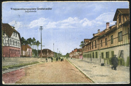 Ansichtskarte Truppenübungsplatz Grafenwöhr: Lagerstraße, LAGER GRAFENWÖHR 1920 - Non Classés