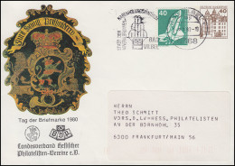 PU 111/39 Tag Der Briefmarkle 1980 LV Hessen Posthausschild, BAD VILBEL 8.2.82  - Sonstige & Ohne Zuordnung