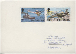 Isle Of Man: Flugzeuge 1978, MiF Auf Karte Douglas/isle Of Man 1982 - Europe (Other)