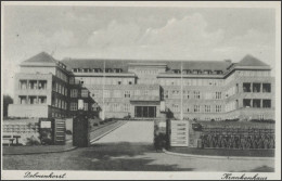 Ansichtskarte Delmenhorst: Krankenhaus, Delmenhorst 1.6.43 - Briefe U. Dokumente