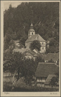 Ansichtskarte Oybin: Die Kirche, Ungebraucht  - Storia Postale