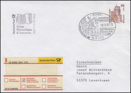 2225 Heidelberger Schloss, R-FDC ESSt Bonn Salon Paris 8.11.04 & Werbe-Stempel! - Autres & Non Classés