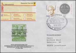 50 Jahre Deutsche Mark, MiF R-Bf SSt Marktbreit Währungsreform 31.10.1998 - Autres & Non Classés