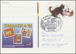 PSo 85 Messe Essen & Thematika, FDC ESSt Bad Dürkheim Katzenkinder 3.6.2004 - Autres & Non Classés