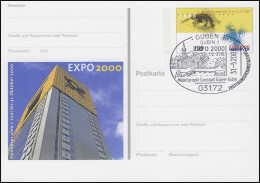 PSo 69 Weltausstellung EXPO 2000 Hannover, SSt Guben Eurostadt Guben 31.5.2000 - Andere & Zonder Classificatie