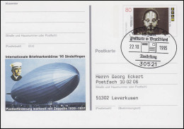 PSo 40 Sindelfingen & Zeppelin, SSt Hannover Postkarte In Deutschland 22.10.1995 - Other & Unclassified