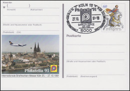PSo 25 Messe Köln, SSt Köln Messe-Symbol Philatelia 27.10.1991 - Other & Unclassified