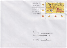 2344 Neue Postleitzahlen, Bf Frankierservice - Mehr Effizient BZ 53 - 1.3.2004 - Post