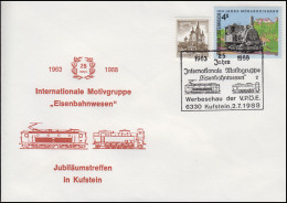 Österreich: Eisenbahnwesen, Mühlkreisbahn Mit SSt Kufstein VPÖE 2.7.1988 - Trains
