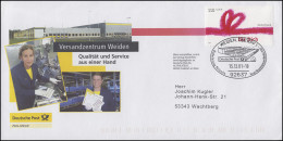 Post-Brief Neues Versandzentrum Weiden EF 2223 SSt WEIDEN 15.12.2001 - Poste