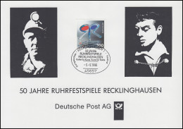 1859 Ruhrfestspiele Auf ETB Mit ESSt RECKLINGHAUSEN 50 Jahre 3.5.1996 - Other & Unclassified