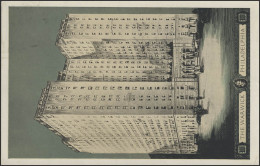 Ansichtskarte USA: Das Warwick-Hotel In Philadelphia, Gelaufen 17.10.1937 - Ohne Zuordnung