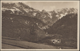 Bayern 15 Pf Ludwig Volksstaat AK Dreitorspitze GARMISCH-PARTENKIRCHEN 11.10.19 - Non Classés