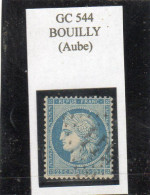 Aube - N° 60A Obl GC 544 Bouilly - 1871-1875 Ceres