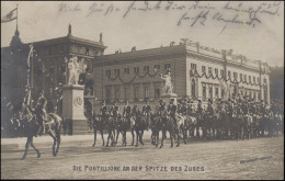Ansichtskarte Die Postillione An Der Spitze Des Zuges, ECHTERDINGEN 9.4.1906 - Non Classés