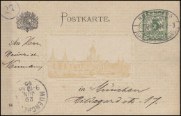 Bayern P 47 Landesausstellung SSt Nürnberg Landesausstellung 29.6.96 N. München - Postal  Stationery