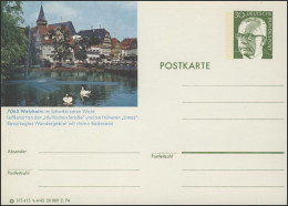P112-b04/043 7063 Welzheim, Ortsansicht ** - Cartes Postales Illustrées - Neuves
