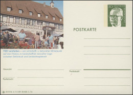 P112-b11/139 7022 Leinfelden, Rathaus ** - Illustrated Postcards - Mint