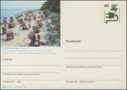 P120-d1/001 2322 Hohwacht/Ostsee, Strandszene ** - Cartes Postales Illustrées - Neuves