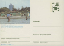 P120-d2/020 2306 Schönberg/Ostsee, Strandszene ** - Cartoline Illustrate - Nuovi