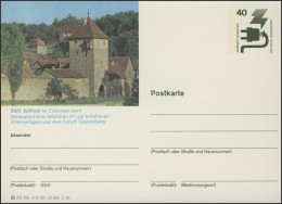 P120-d8/120 8601 Seßlach/Coburg, Schloß Geyerberg ** - Cartoline Illustrate - Nuovi
